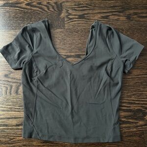 Women's Lululemon Gray Align Top